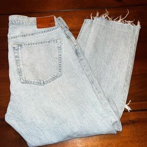 Mens Distressed Ambercrombie and Fitch Jeans